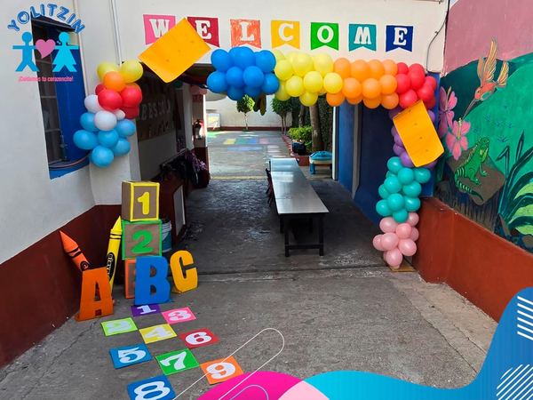 Entrada decorada de Yolitzin